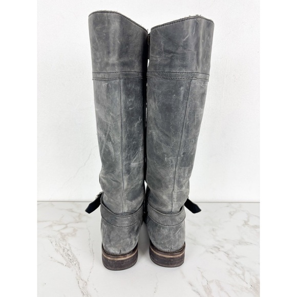 Wolverine Women’s Margo Gray Leather Riding Boots Sz 5.5 - Picture 3 of 11